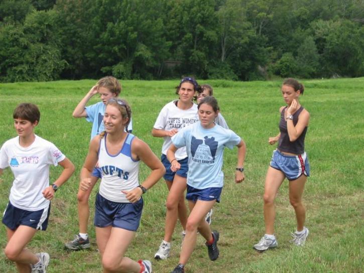 women pre-race