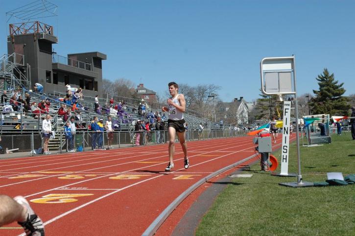 Matt Alander finishes the 1500