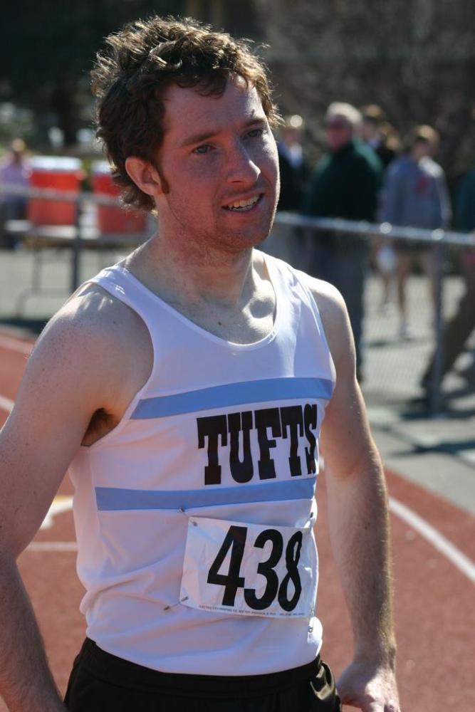 Pat Mahoney, tired from his 800 performance.