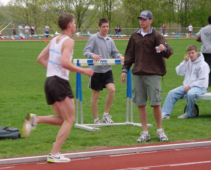 chrisco giving water