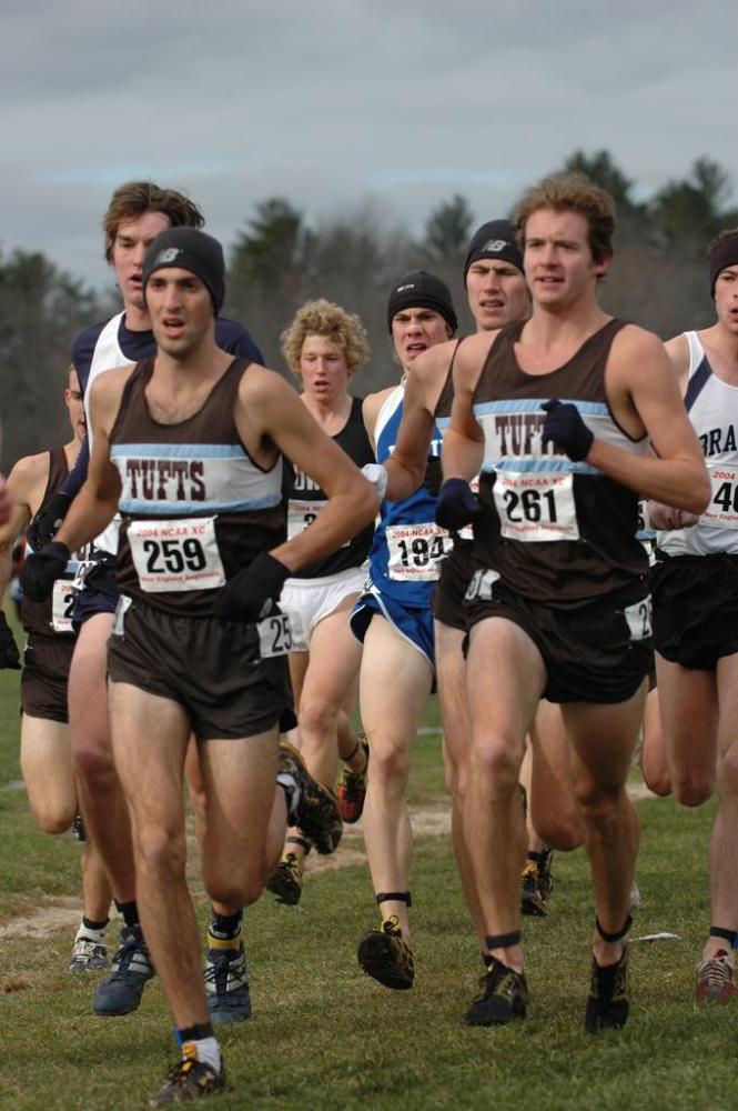 Josh Kennedy and Brian MacNamara, early in the race.