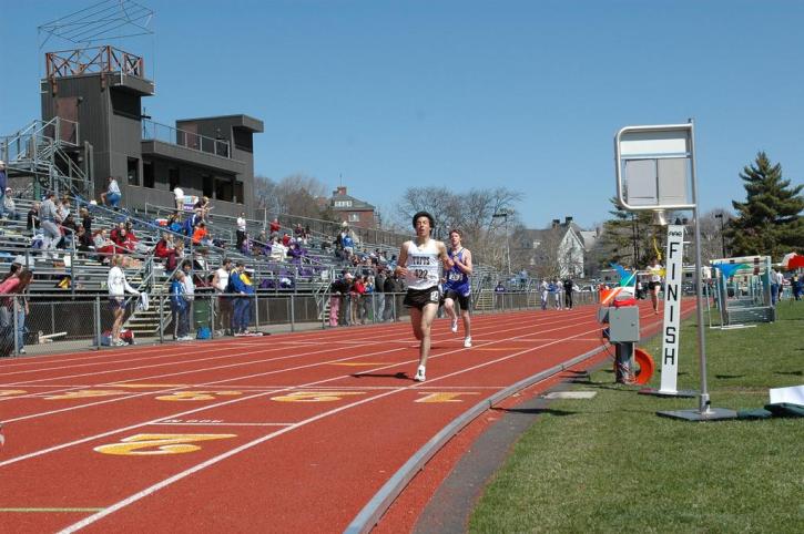 Peter Goransson in the 1500 meters