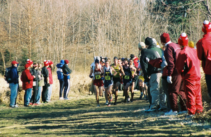 bak leading at mile