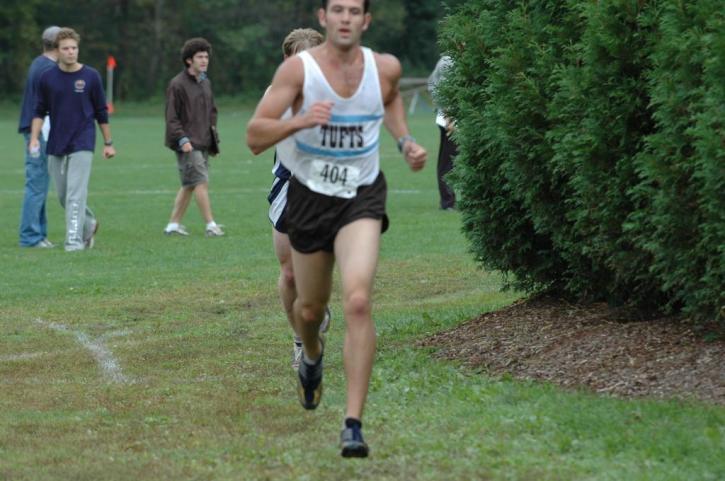 Neil Orfield coming into the finish