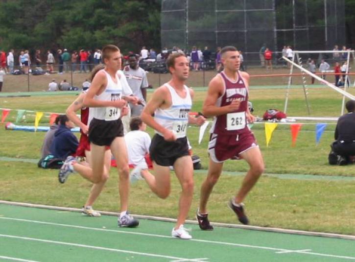 brigham and bromka in the 5k 2