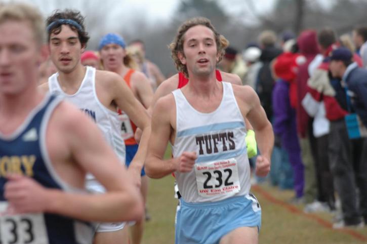 Peter Bromka in his last cross country race