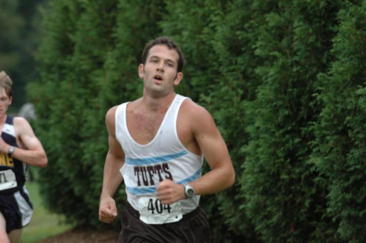 Neil Orfield staring at the finish line