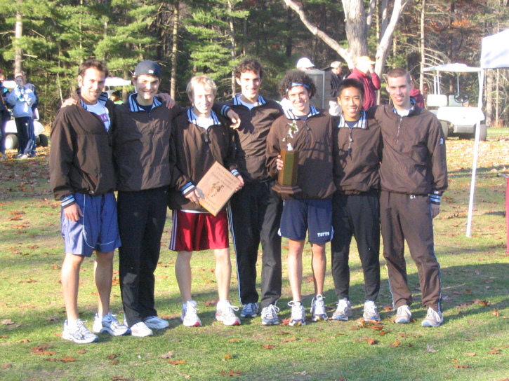 Orfield Kantos Doran Kennedy Lacey Chung Fortin with their Regionals trophies