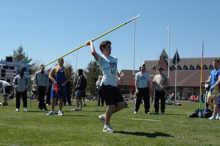 Alex Bloom in the Javelin