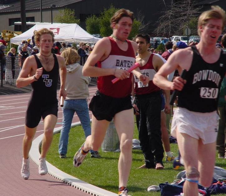 smith in the 1600m leg of the dmr