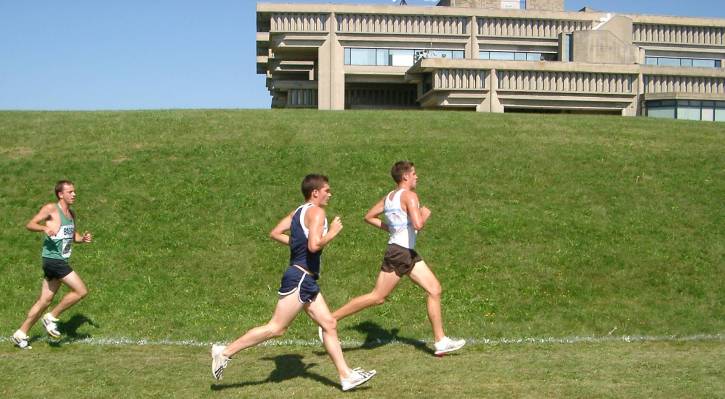 Peter J leading pack