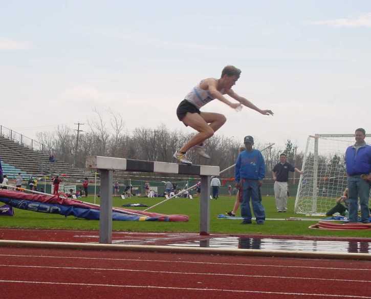 mann on his way to his first steeple win