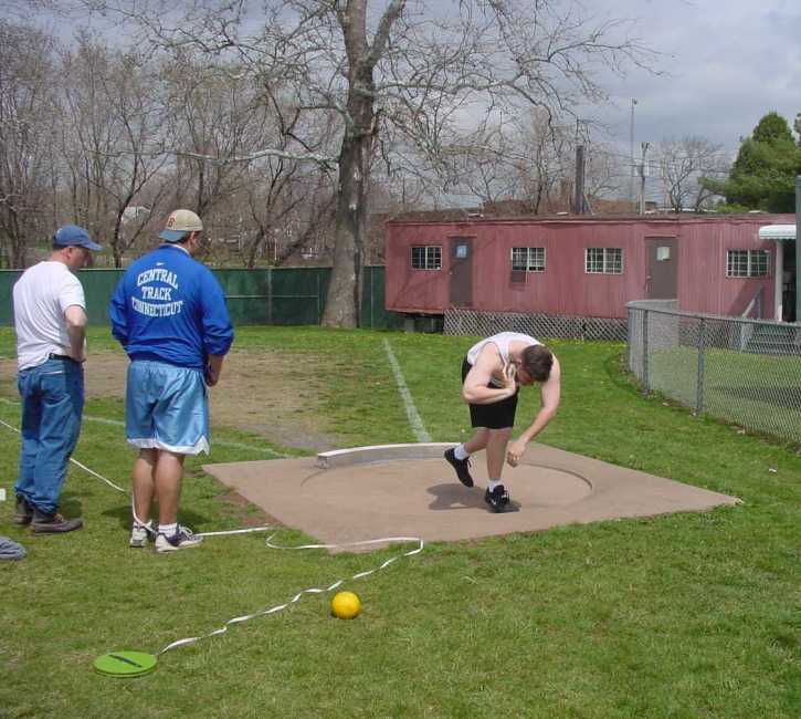 mcpherson warms up for shot