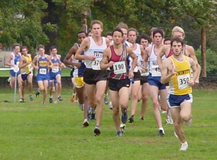 brigham with the lead pack