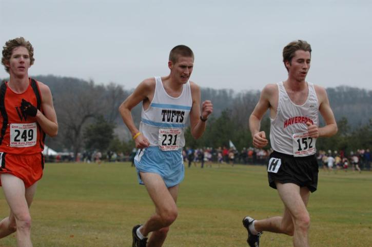 Nate Brigham not looking so great just after 3 miles