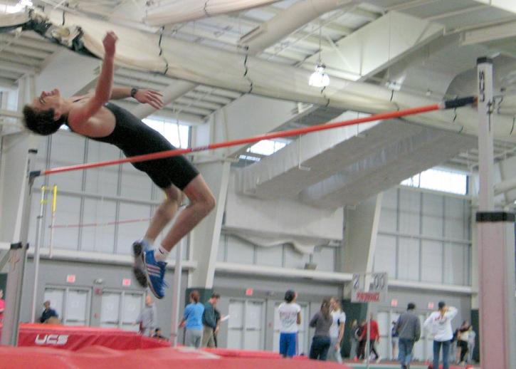 Jeremy Arak in the High Jump