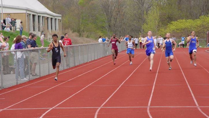 carre winning the 400