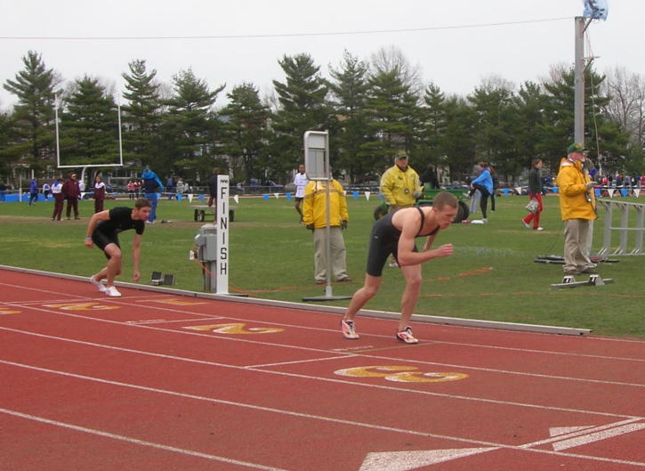 Trevor, Bradley 400m start