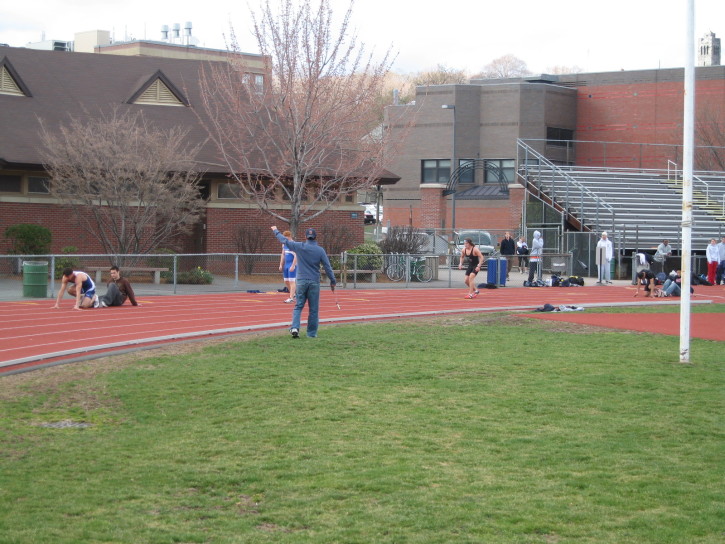 Decathlon 400 meter start