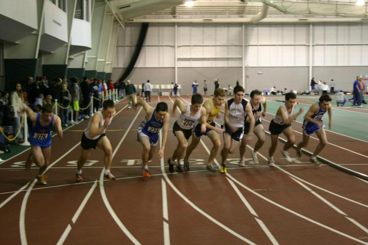 Start of the Men's 1000m