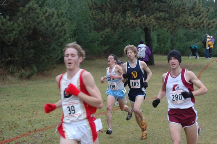 Matt Lacey fighting to the finish