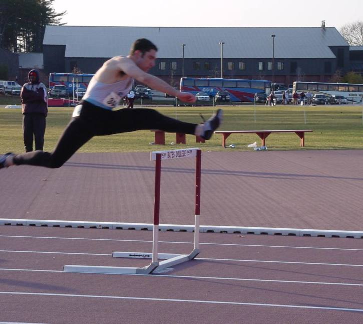 deving in the 400 hurdles