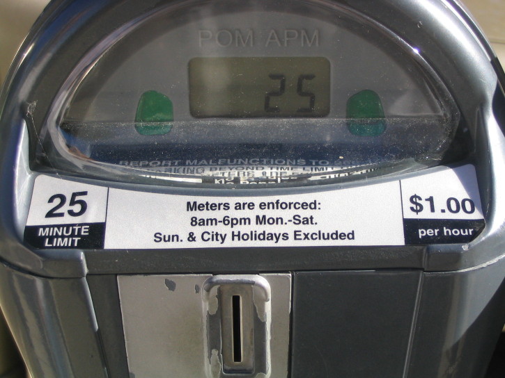 Rod's crazy parking meter.