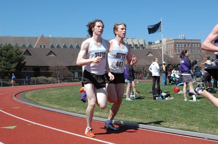 Nate Cleveland and Ciaran O'Donovan in the 1500 meters