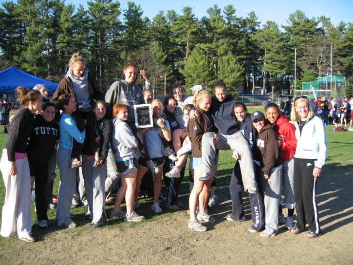 Women's team posing