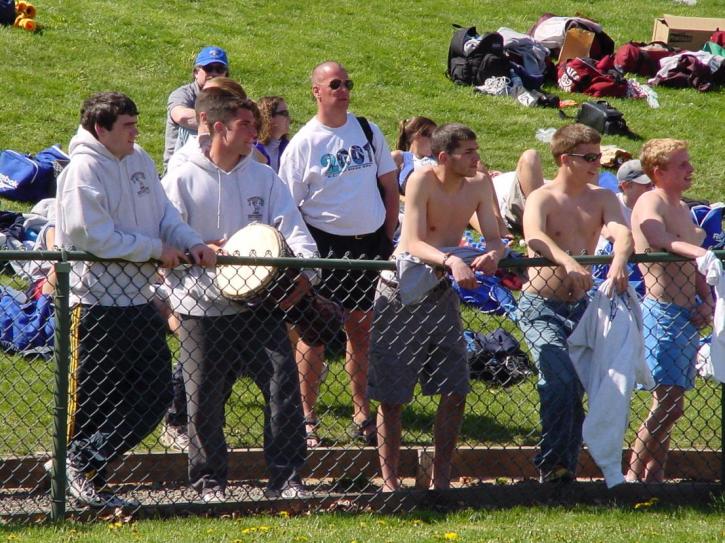 no shirts and drum is all we need