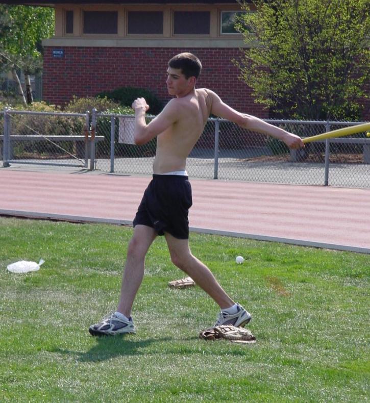 chrisco at bat