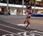 Carter Hamill of Amherst runs away with the 5000 title.