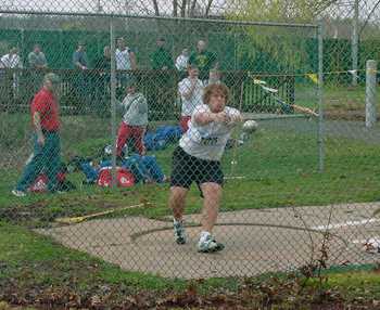 dickerson throwing hammer