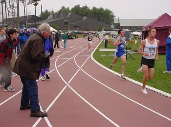 putnam coaching bromka in the 5k