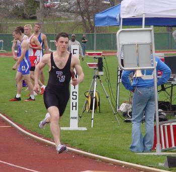 tropea in the 400m relay