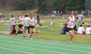 lamoureux sharpe and macnamara in the 5k 2