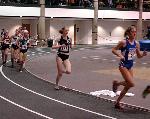 Catherine Beck, just after the 5000 start.