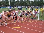  Sullivan, Mahoney 800m start